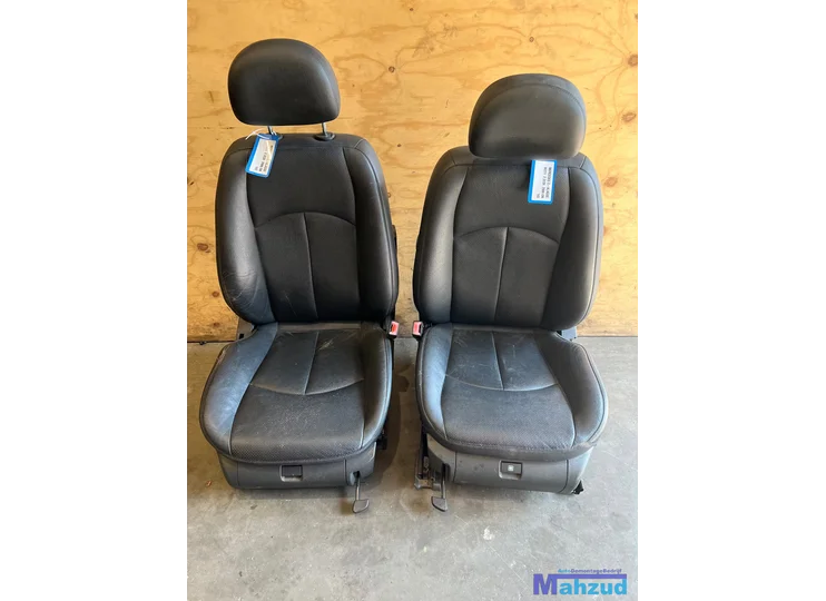 MERCEDES E KLASSE W211 INTERIEUR ZWART LEER COMPLEET