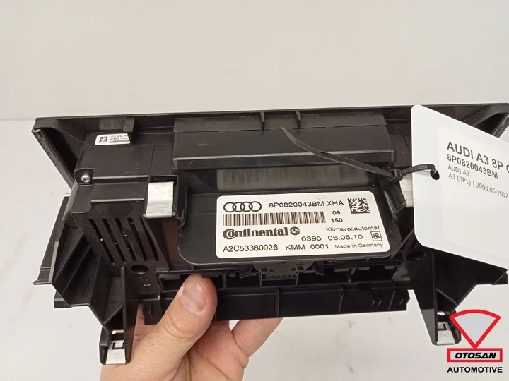 audi-a3-8p-climatronic-paneel-kachelbediening-8p0820043bm — foto 2