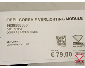 opel-corsa-f-2019-verlichting-module-9838568380 — foto 3