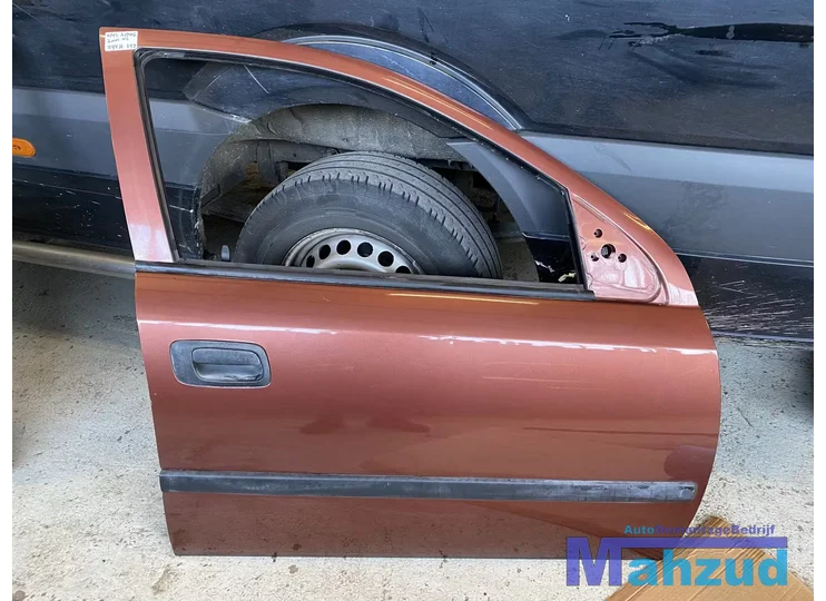 OPEL ASTRA G Rechts voor deur portier bruin Z44H 5 DEURS