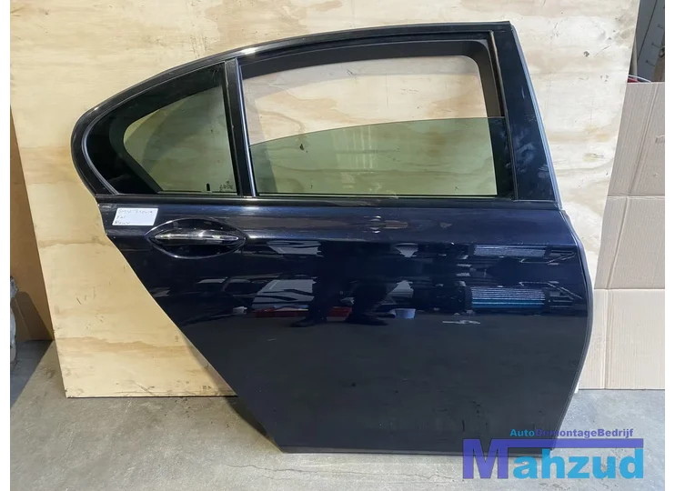 BMW 7 SERIE F01 Blauw rechts achter deur portier 2008-2015