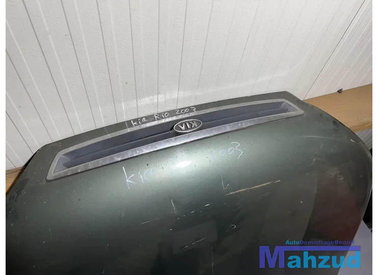 kia-rio-sedan-groen-motorkap-20002005