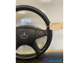 mercedes-w204-cklasse-leer-stuurwiel-stuur-met-airbag — foto 3