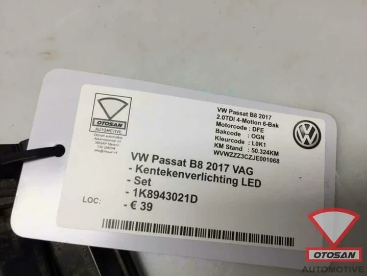 vw-passat-b8-2017-vag-kentekenverlichting-led-set-1k8943021d — foto 2