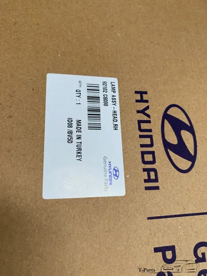 hyundai-i20-koplamp-rechts-92102c8000-led — foto 3