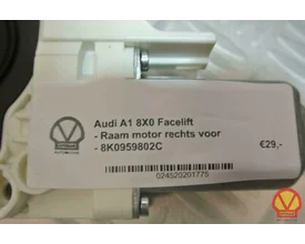 audi-a1-8x0-raammotor-raam-motor-rechts-voor-8k0959802c — foto 4