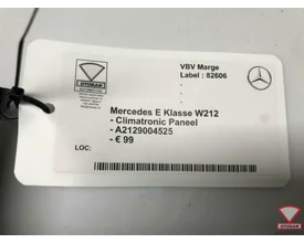 mercedes-e-klasse-w212-climatronic-paneel-a2129004525 — foto 2