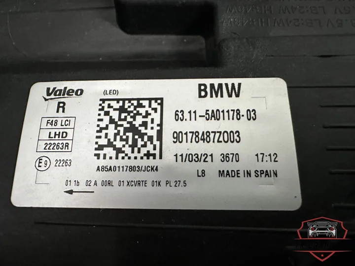 bmw-x1-f48-lci-full-led-koplamp-rechts-5a0117803 — foto 6