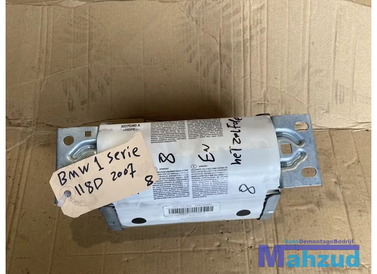 BMW 1 SERIE E87 Passagiers dashboard airbag (rechts)