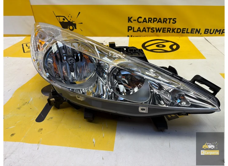 Peugeot 207 Rechter Scheinwerfer Original 89900879