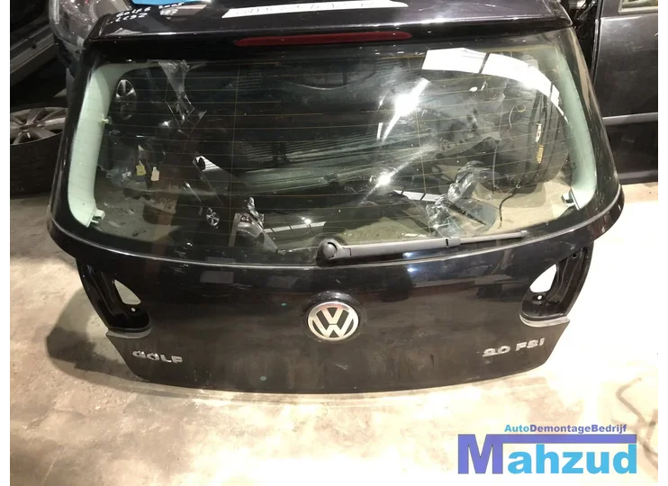 Golf 5 zwart LC9Z achterklep achterdeur