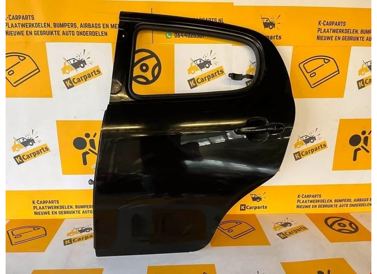 Links achter Portier Peugeot 108/c1 origineel linker deur
