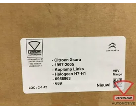 citroen-xsara-1997-2005-koplamp-links-h7-h1-halogeen-nieuw! — foto 3