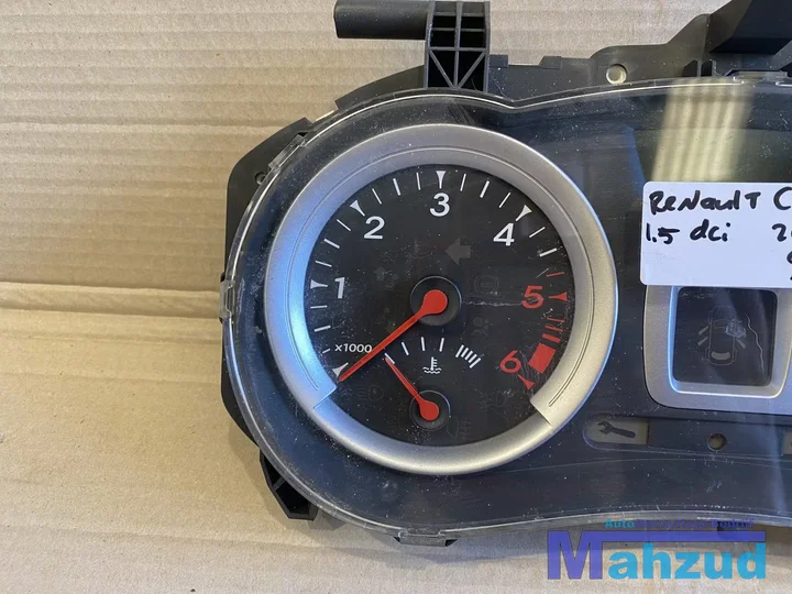 renault-clio-3-tellerunit-instrumentenpaneel-kilomterteller — foto 2