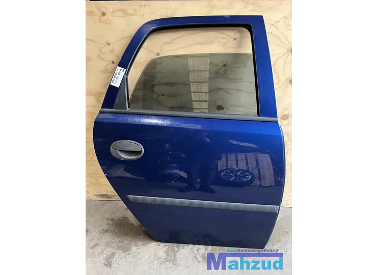 OPEL MERIVA A Z21B Blauw rechts achter deur portier 2003-2010