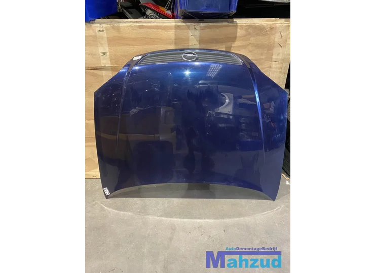 OPEL ASTRA G blauw Z282 motorkap