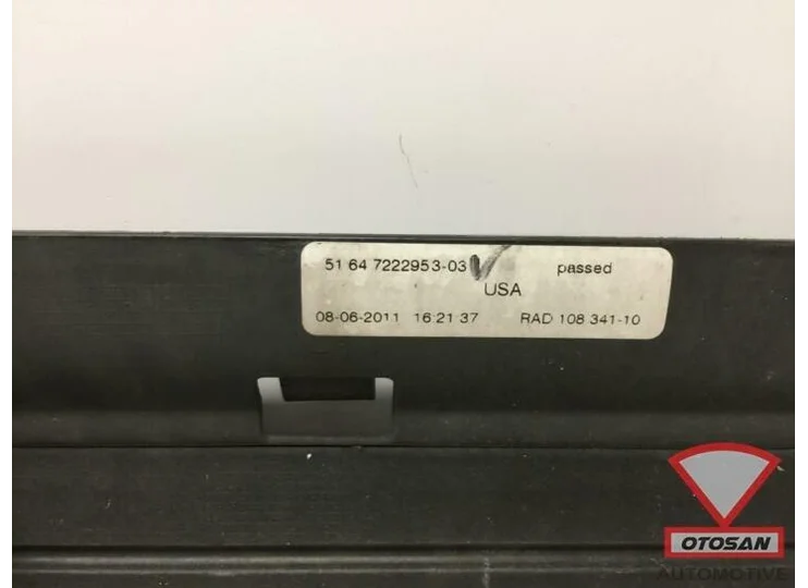 BMW X5 E70 M-Pakket 07-13 Luchtinlaat Voorfront 51647222953