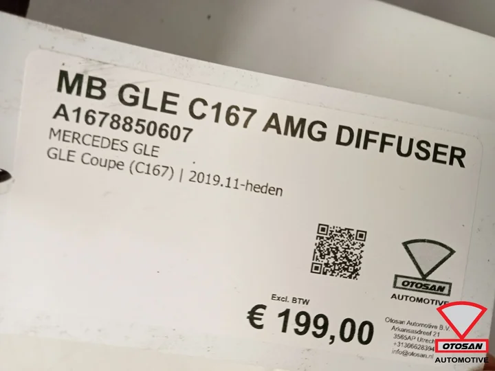 mercedes-gle-coupe-c167-w167-amg-diffuser-4xpdc-a1678850607 — foto 6