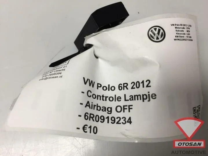 vw-polo-6r-controle-lampje-airbag-off-6r0919234 — foto 2