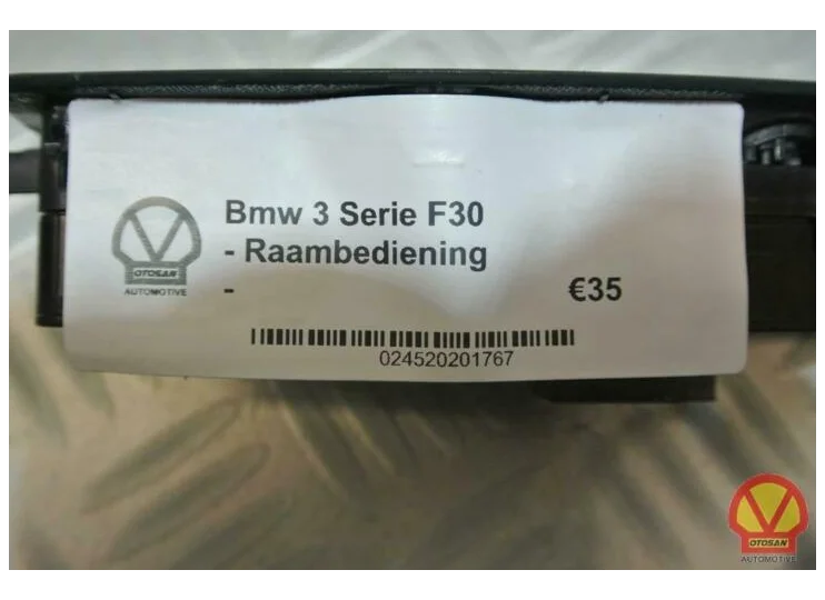 BMW 3 Serie F30 Raambediening