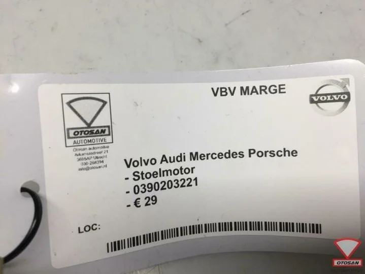 volvo-audi-mercedes-porsche-stoel-verstelmotor-0390203221 — foto 2