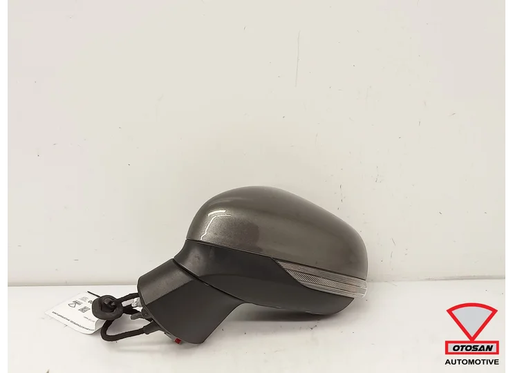 Rétroviseur extérieur pliable gauche magnétique Ford Fiesta MK8 2017+ Gris métallisé