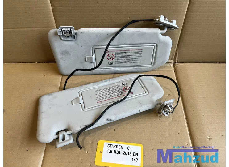 CITROEN C4 2 (NC) zonneklep links rechts 2009-2016