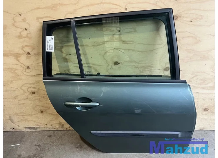 RENAULT MEGANE 2 groen TED97 rechts achter deur portier 2001-2009