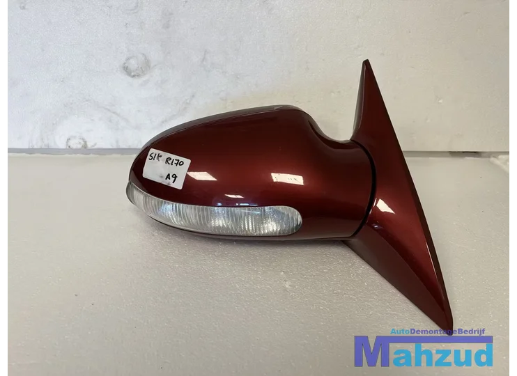 mercedes-slk-r170-rood-rechts-spiegel-9604-right-mirror-red