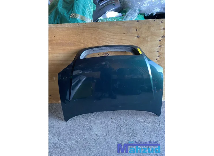 Opel Zafira A groen Z398 Motorkap 1998-2005
