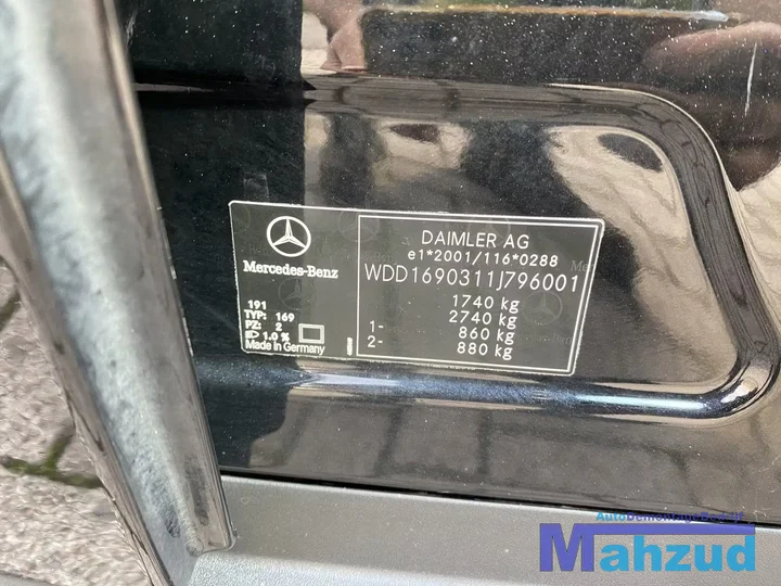 mercedes-aklasse-w169-15-266920-191-zwart-onderdelen-demontage — foto 17
