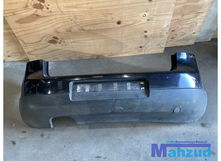 VW GOLF 5 ZWART LC9Z achterbumper 5 DEURS