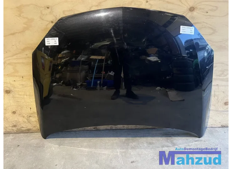 OPEL CORSA C Zwart Z20R motorkap 2000-2005