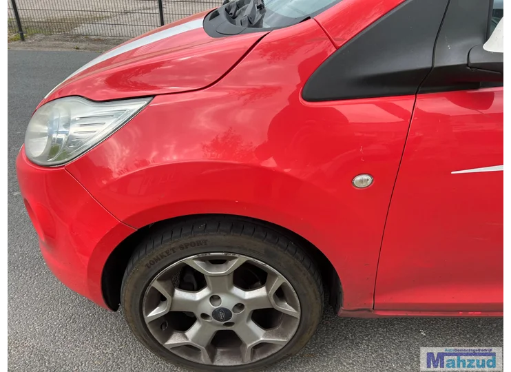 FORD KA 2 Rote 8P linke vordere Kotflügelseitenverkleidung 2008-2016