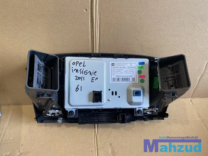 opel-insignia-a-middenconsole-compleet-scherm-radio-cd-speler — foto 4