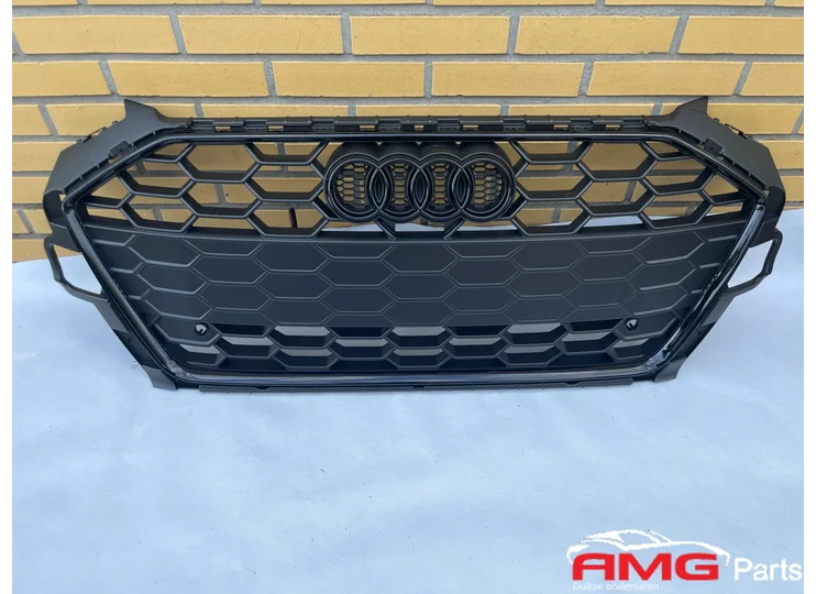 Audi A4 B9 8W S Line Grill Zwart Logo ORIGINEEL 8W0853651 EB