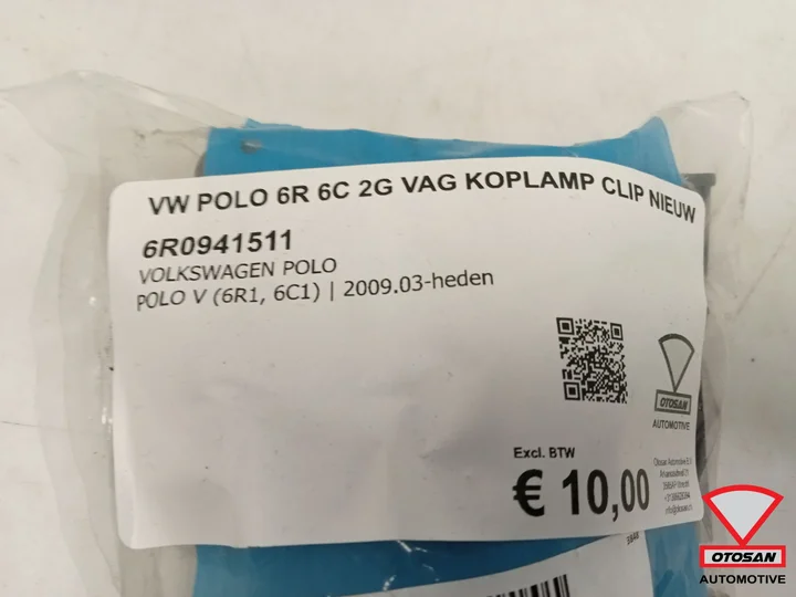 vw-polo-6r-6c-2g-vag-koplamp-houder-clip-nieuw-6r0941511 — foto 3