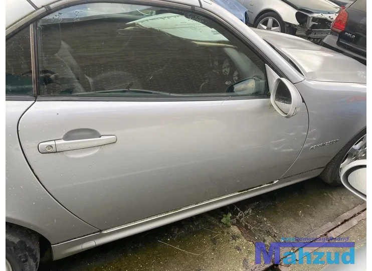 MERCEDES SLK R170 Zilver 744 Rechts deur portier 1996-2004