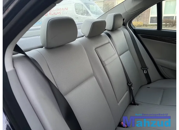 MERCEDES C KLASSE W204 Grijs leer interieur 2007-2011