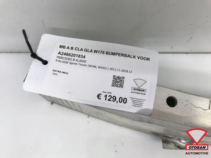 mercedes-a-b-cla-gla-w176-w246-w117-w156-bumperbalk-voor-a2466201834 — foto 3