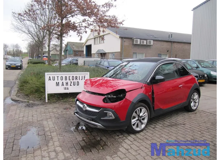 OPEL ADAM ROCKS compleet interieur zwart leer