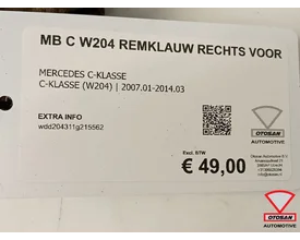 mercedes-c-klasse-w204-remklauw-rechts-voor — foto 2