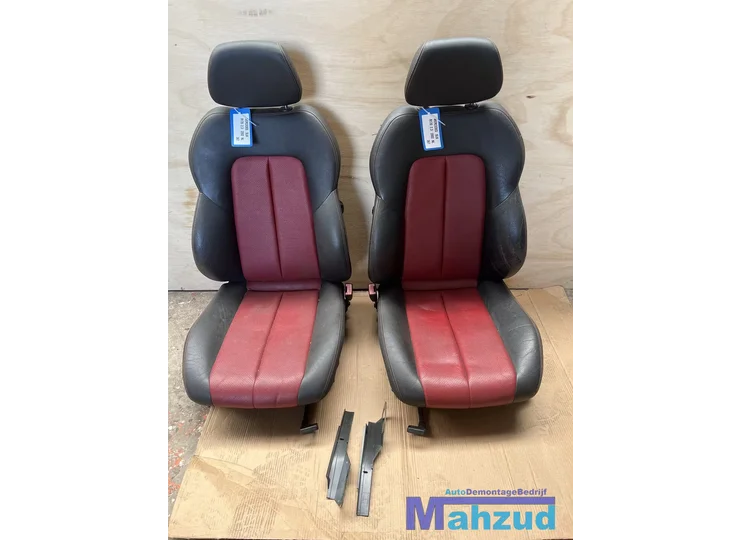 MERCEDES SLK R170 Rood zwart leer interieur 1996-2004