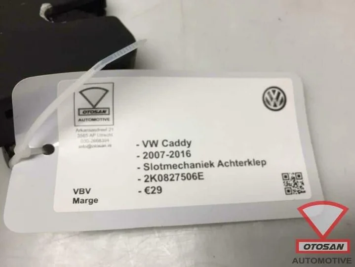 vw-caddy-2007-2016-slotmechaniek-achterklep-2k0827506e — foto 3