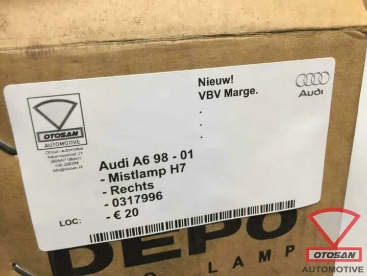 audi-a6-1998-2001-mistlamp-nieuw!-rechts-0317996 — foto 3