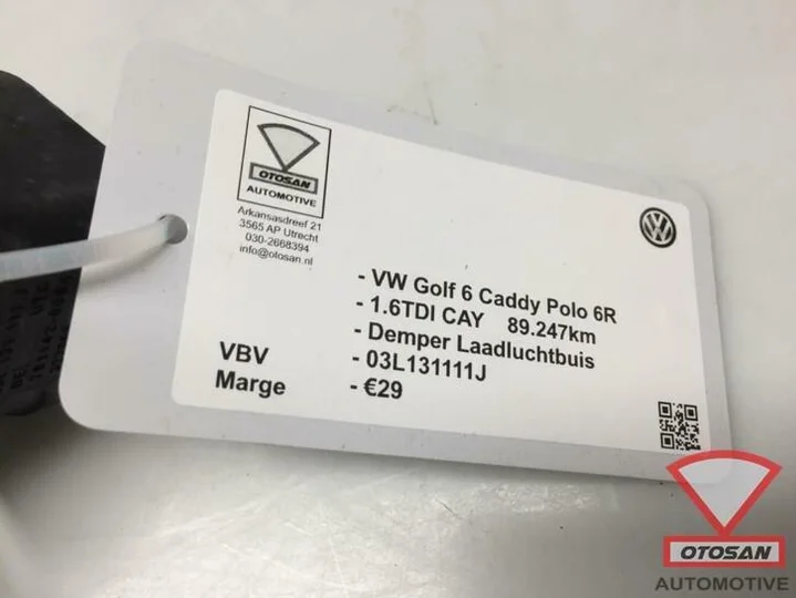 vw-golf-6-caddy-polo-6r-vag-demper-laadluchtbuis-03l131111j — foto 2