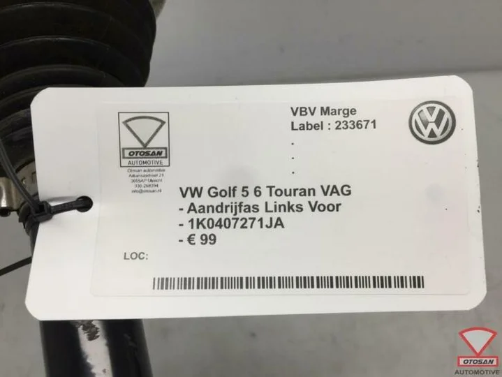 vw-golf-5-6-touran-vag-aandrijfas-links-voor-1k0407271ja — foto 3