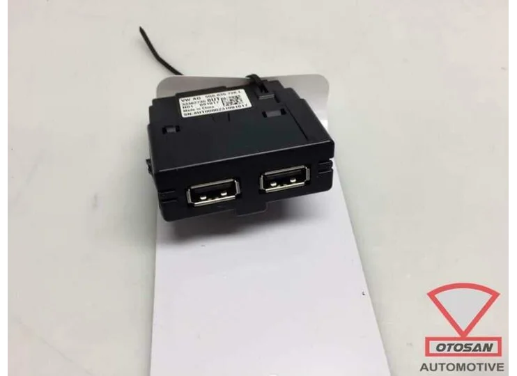 vw touareg 2018 vag usb hub connector rear 5q0035726l