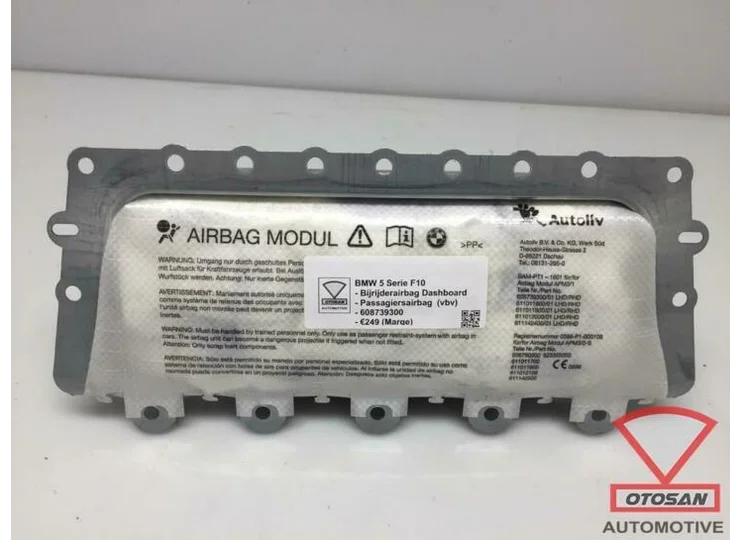 bmw 5 serie f10 passagierairbag dashboardairbag 608739300