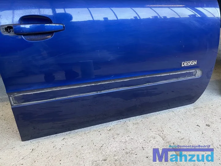 opel-zafira-b-blauw-z21b-rechter-rechts-voor-deur-portier — foto 5